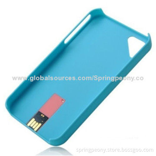 2014 New Products U Disk Phone Shells for iPhone 4 and 4s, Plug-and-play Function